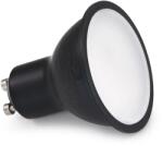 LVT Power Solutions Bec LED GU10 4.9W 230V - Alb cald (2700K) - Negru (ZL-8985)