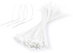 Ecolight Opaskă de cablu de tip zacisk 4.6x350mm - Albă - 100 buc (OK-46350W-EC20074)