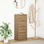 vidaXL Bufeta Stejar Artisan 37, 5x35x99 cm Lemn prelucrat GartenMobel Dekor (861705) Comoda
