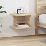 vidaXL Noptiera Stejar Sonoma 40 x 30 x 25 cm Lemn compozit GartenMobel Dekor (891172)