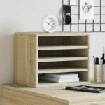 vidaXL Organizator birou, stejar sonoma, 36x26x29, 5 cm lemn prelucrat GartenMobel Dekor (848047)