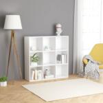 vidaXL Biblioteca, alb, 98x29x97, 5 cm, lemn prelucrat GartenMobel Dekor (801125) Biblioteca