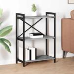 vidaXL Biblioteca sonoma gri 60 x 30 x 83 cm Lemn compozit GartenMobel Dekor (868398) Biblioteca