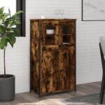 vidaXL Dulap înalt, stejar fumuriu, 62x32x106, 5 cm, lemn prelucrat GartenMobel Dekor (834207) Comoda