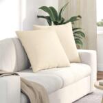 vidaXL Perne pentru canapea 2 pcs Crem 60 x 60 cm GartenMobel Dekor (42014034)