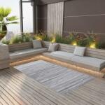 vidaXL Covor de exterior, ARAKIL gri, 160x230 cm, PP GartenMobel Dekor (310438) Patura