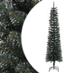 vidaXL Brad de Craciun artificial slim cu suport, verde, 210 cm, PVC GartenMobel Dekor (345186)