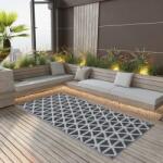 vidaXL Covor de exterior, ARAKIL negru, 120x180 cm, PP GartenMobel Dekor (310417) Patura