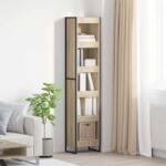 vidaXL Dulap pentru carti Sonoma 80 x 30 x 155 cm Lemn compozit GartenMobel Dekor (886379) Biblioteca