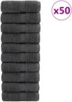 vidaXL Prosoape de baie premium SOLUND, 50 buc. , antracit, 30x30 cm, 600 g/m2 GartenMobel Dekor (137151) Prosop
