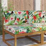 vidaXL Perna pentru canapea de exterior 2 pcs colorat Poliester GartenMobel Dekor (900859)
