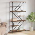 vidaXL Raft pentru carti Lemn Vechi 91 x 36 x 176 cm Lemn compozit GartenMobel Dekor (882778) Biblioteca