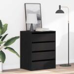 vidaXL Comoda cu sertare Stejar negru 60 x 41 x 76 cm Lemn compozit GartenMobel Dekor (868922) Comoda