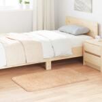 vidaXL Covor shaggy cu pom înalt, NAVARRA, bej, 60x100 cm, poliester GartenMobel Dekor (4102805) Covor