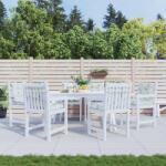 vidaXL Perna pentru scaun Lowback 6 pcs Alb 100 x 50 x 7 cm oxford GartenMobel Dekor (377727)
