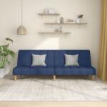 vidaXL Canapea extensibila cu 2 locuri, albastru, material textil GartenMobel Dekor (375830) Canapea