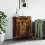 vidaXL Dulap, stejar fumuriu, 69, 5x34x90 cm, lemn compozit GartenMobel Dekor (828001) Comoda