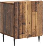 vidaXL Noptiera vintage din lemn prelucrat, culoare lemn vechi, 43x34, 5x52 cm (894351)