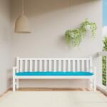 vidaXL Perna pentru banca de gradina, turcoaz, 200x50x7 cm, textil GartenMobel Dekor (361658)