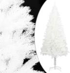 vidaXL Pom de Craciun artificial, ace cu aspect natural, alb, 120 cm GartenMobel Dekor (321021)