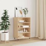 vidaXL Dulap înalt, stejar sonoma, 57x35x90 cm, lemn compozit GartenMobel Dekor (827223) Comoda