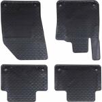 vidaXL Covor pentru masina 4 pcs Negru Cauciuc GartenMobel Dekor (42029159)