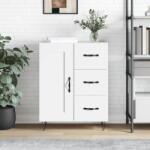vidaXL Servanta, alb, 69, 5x34x90 cm, lemn compozit GartenMobel Dekor (830252) Comoda