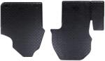 vidaXL Covor pentru masina 2 pcs Negru Cauciuc GartenMobel Dekor (42029089)