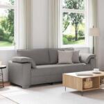 vidaXL Canapea cu perna Gri taupe 219 x 77 x 82 cm tesatura GartenMobel Dekor (4105243) Canapea