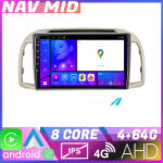 Edotec Navigatie dedicata Nissan Micra 2002-2010 Android 12, 4GB+64GB, CarPlay (NAV2-9-4+64|K-micra2003)