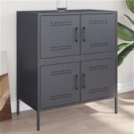 vidaXL Dulap, antracit, 68x39x79 cm, otel GartenMobel Dekor (842954) Comoda
