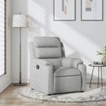 vidaXL Fotoliu rabatabil gri deschis, material textil GartenMobel Dekor (3205720)