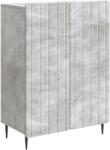 vidaXL Bufet Gri Beton 66 x 34, 5 x 92 cm Lemn prelucrat GartenMobel Dekor (894358) Comoda