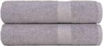 vidaXL Prosoape de dus 2 buc Gri 70x140 cm 360 g/m2 100% bumbac GartenMobel Dekor (136833) Prosop