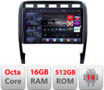 Edotec Navigatie Android Porsche Cayenne 2002-2011 QLED 2K 16GB+512GB (KIT-443+EDT-E809-2K)