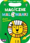 Zielona Sowa Dzikie zwierzęta. Magiczne malowanki