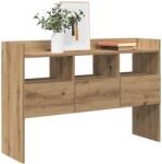 vidaXL Dulap, stejar artizanal, 105x30x70 cm, lemn prelucrat GartenMobel Dekor (856635) Comoda