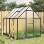 vidaXL Sere cu cadru de baza, antracit, 224x169x202 cm, aluminiu GartenMobel Dekor (3266325)