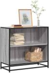 vidaXL Biblioteca, gri sonoma, 80x35x76 cm, lemn prelucrat GartenMobel Dekor (849107) Biblioteca