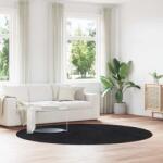vidaXL Covor shaggy cu pom înalt, NAVARRA, negru, 240x240cm, poliester GartenMobel Dekor (4102926) Covor