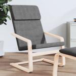 vidaXL Scaun de relaxare, gri închis, material textil GartenMobel Dekor (351052)