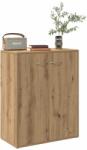 vidaXL Dulap, stejar artizanal, 60x30x75 cm, lemn prelucrat GartenMobel Dekor (855899) Comoda