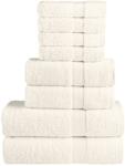 vidaXL Set de prosoape premium SOLUND, 8 piese, crem, 600 g/m2 GartenMobel Dekor (137550) Prosop