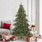 vidaXL Brad de Craciun artificial cu ramuri articulare Verde 180 cm GartenMobel Dekor (3397666)