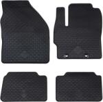 vidaXL Covor pentru masina 4 pcs Negru Cauciuc GartenMobel Dekor (42029084)