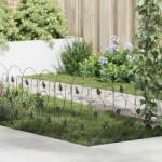 vidaXL Gard de Gradina Spalier Negru GartenMobel Dekor (42021366)