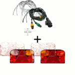 Fristom Pachet iluminare remorca FT-088 , triple + cablaj 5m, 13Pini (FT-088 BAJONET + VI-050-035)