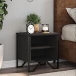 vidaXL Noptiera, negru, 40 x 30 x 40 cm, PAL GartenMobel Dekor (848494)