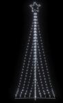 vidaXL Pom de Craciun LED 447 LED-uri Alb Rece 250 cm GartenMobel Dekor (4016433)
