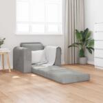 vidaXL Pat canapea Gri deschis 98 x 71 x 83 cm Catifea GartenMobel Dekor (4106666) Canapea